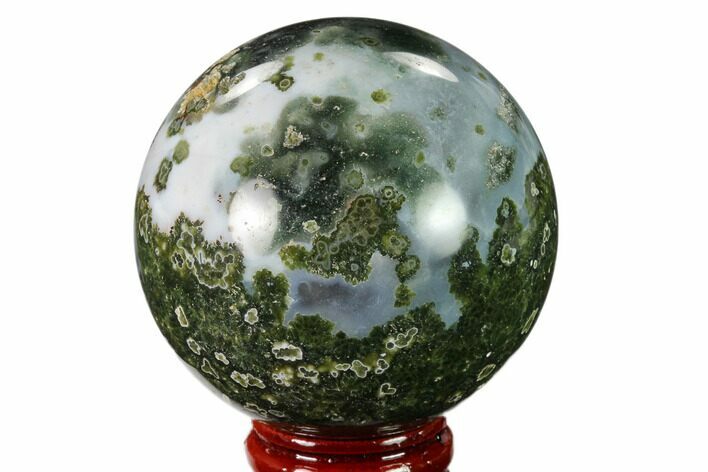 Unique Ocean Jasper Sphere - Madagascar #157553